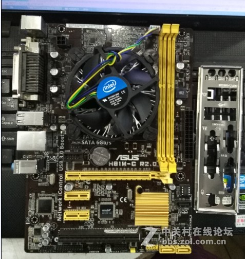 g1840+华硕h81全接口带PCI,有一年全国联保，完美成色