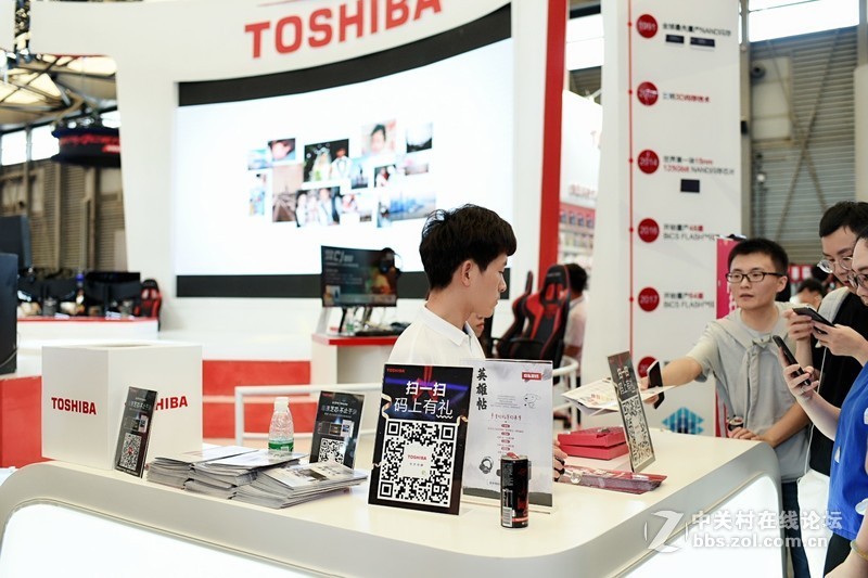 2018Chinjoy 东芝展台逛展记