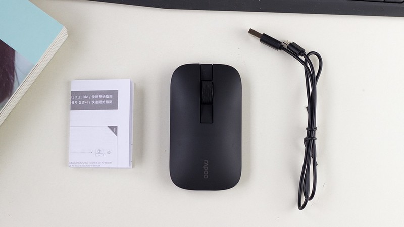 可以无线充电的无线鼠标，雷柏M550体验