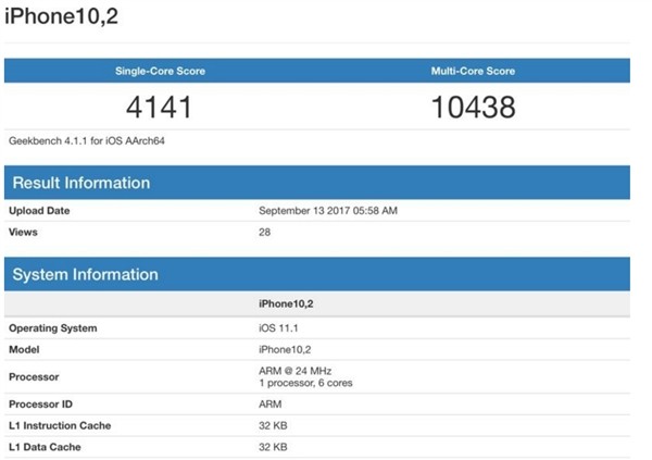#每日话题# iPhone X无敌！苹果A11性能力压MBP的Intel i7，你咋看？