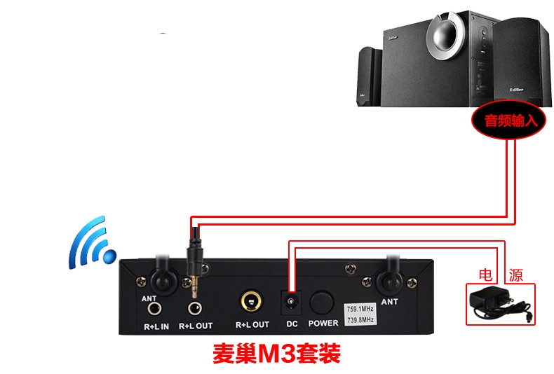 Sharp/夏普LCD-60TX4100A智能电视接麦巢麦克风k歌唱歌