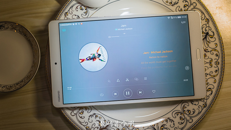 好听好看好悦耳   华为平板 M3体验最佳影音