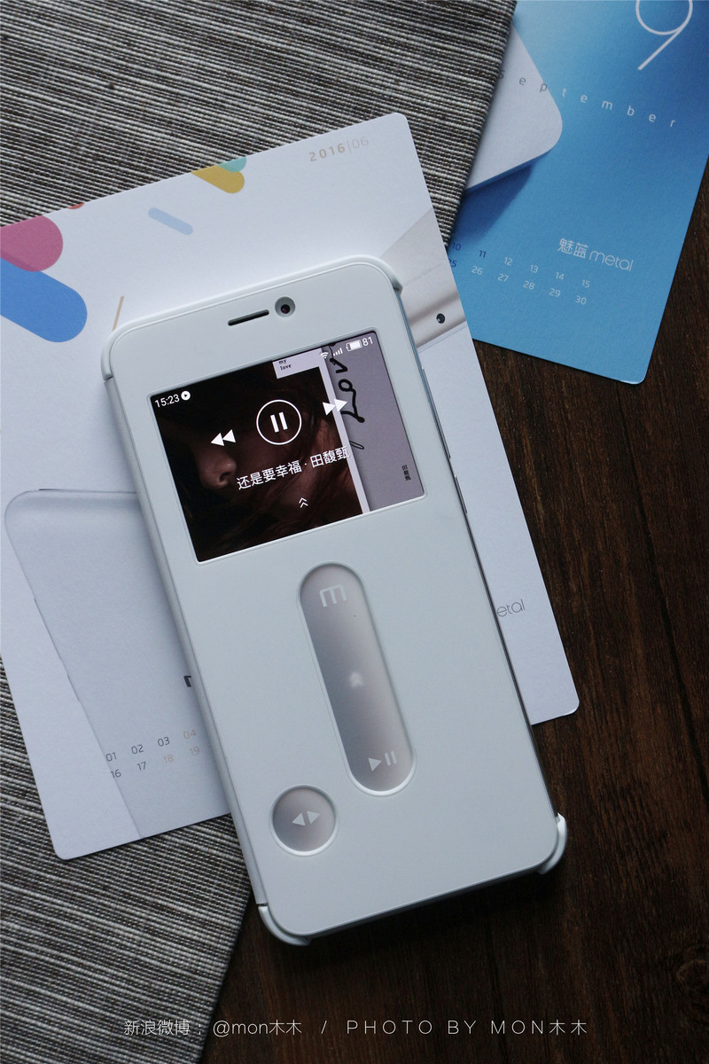 焕活经典音乐时光 魅族Music Card音乐智能保护套｜图赏