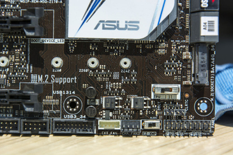 华硕z170-a主板m.2 ssd加装散热风扇