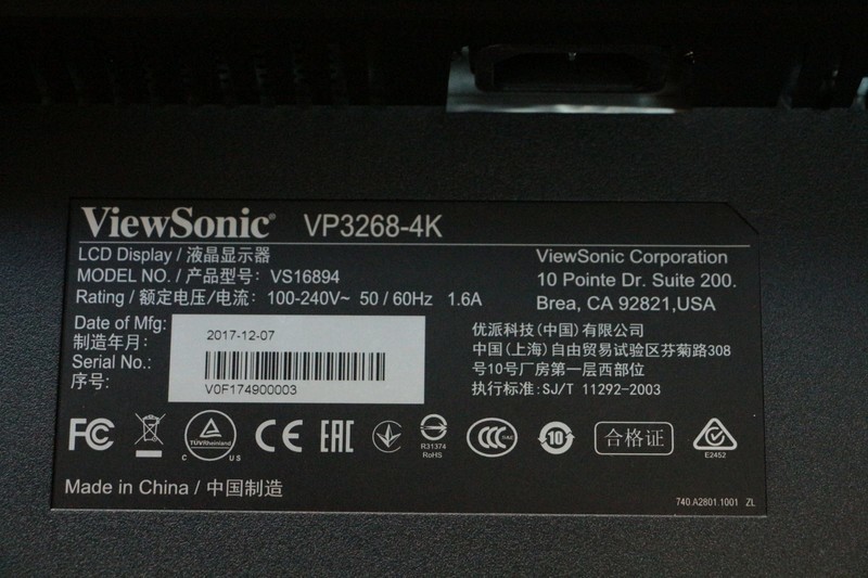 ＃强劲配置 锋锐性能＃优派VP3268-4K，不止好一点！