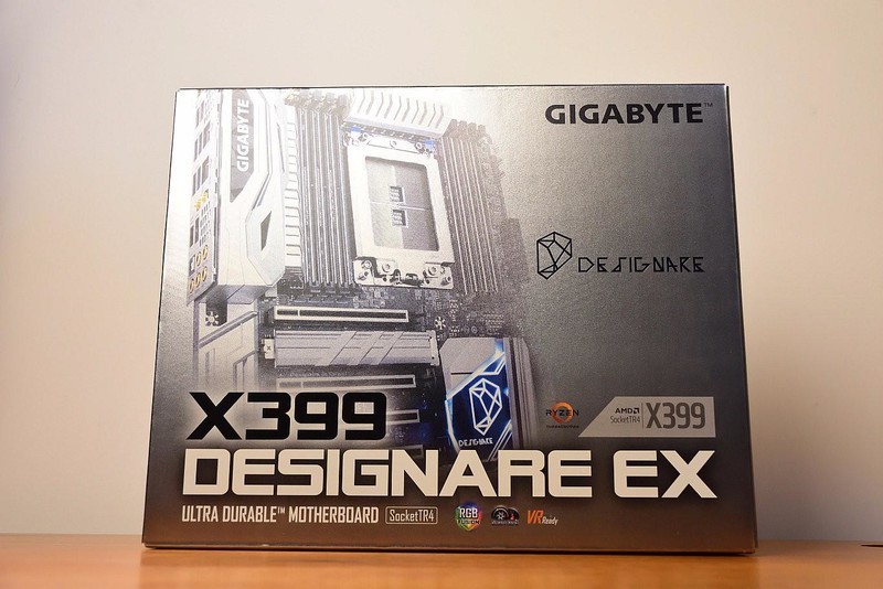 GIGABYTE X399 DESIGNARE EX 主板开箱上机