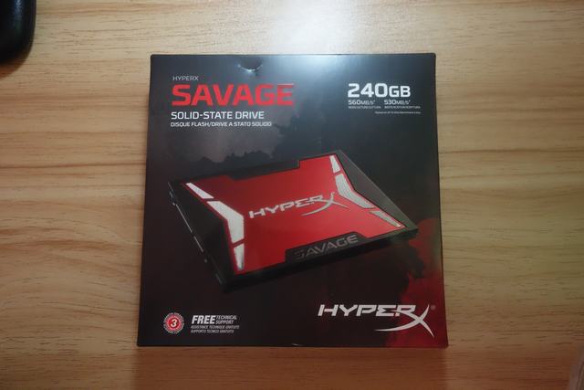 金士顿 HyperX Savage 240GB SSD 体验