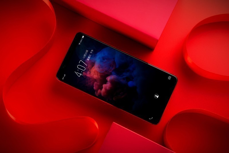 vivo X20星耀红开箱图赏