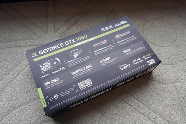 太极显卡吃鸡记，铭瑄GTX 1060终结者6GB显卡开箱体验