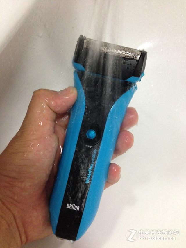 #博朗剃须刀我坐堂#体验德国制造博朗水感剃须刀（BRAUN WaterFlex）