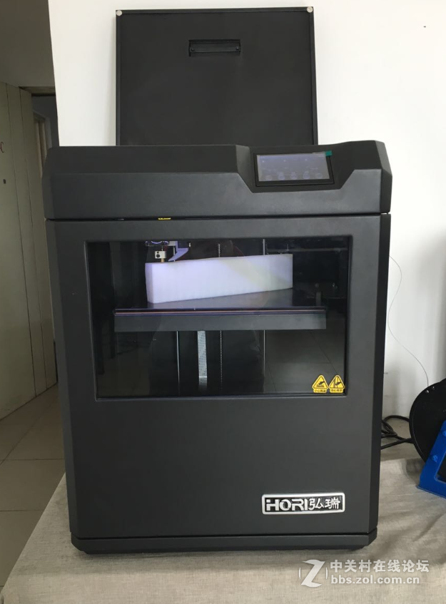 初次用弘瑞z300打印模型，心里老紧张了，同意的举个爪
