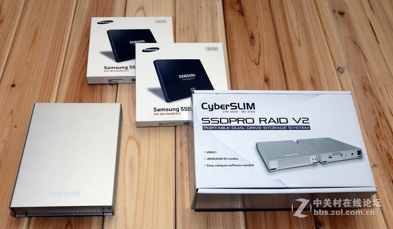 速度与安全结合，入手cyberslim SSDPRO RAID V2 2.5寸双盘位硬盘盒 USB3.1带磁盘阵列