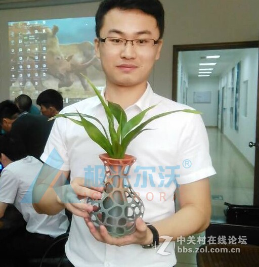 拥有艺术感与实用性齐飞的3D打印花瓶