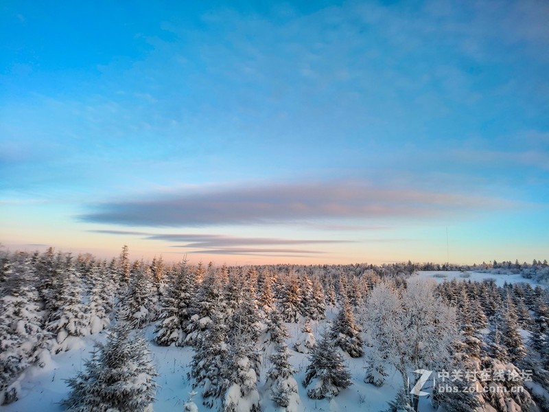 华为Mate 10+卡色Kase16mm广角手机镜头拍摄冰雪风光