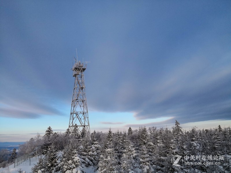 华为Mate 10+卡色Kase16mm广角手机镜头拍摄冰雪风光
