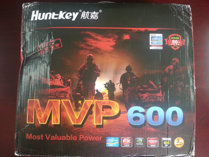 航嘉MVP600到手！ 开箱晒图！