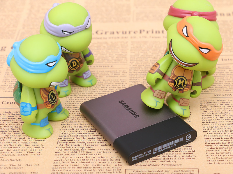 ＃T3试用挑战赛战队3＃星空体育平台 T3 移动固态硬盘与忍者神龟一起保卫地球！