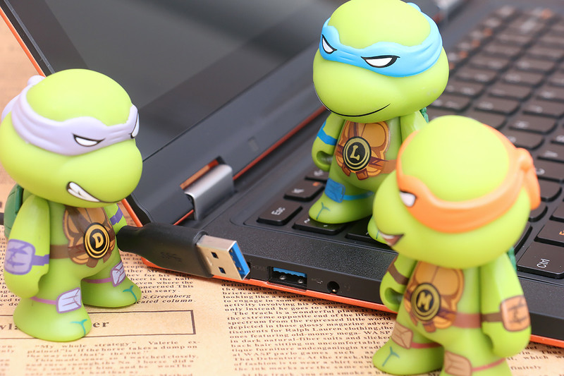 ＃T3试用挑战赛战队3＃星空体育平台 T3 移动固态硬盘与忍者神龟一起保卫地球！