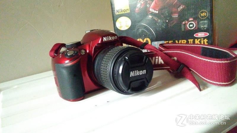 尼康D3200单反 红色限量版 箱说全95新