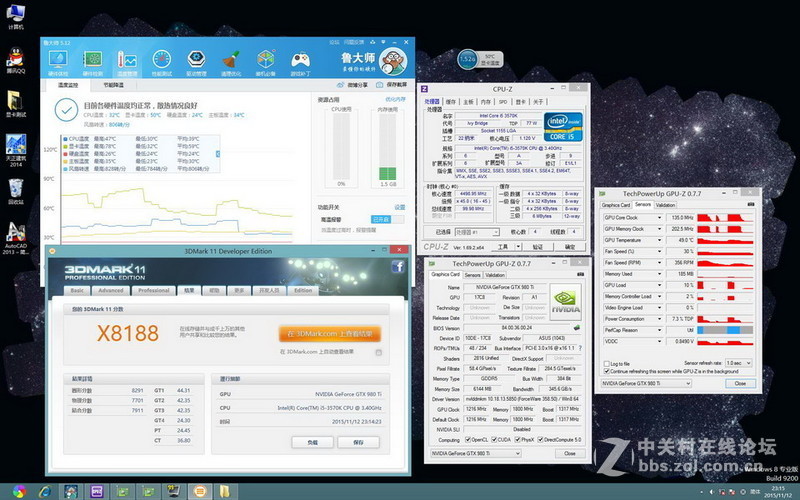 华硕STRIX-GTX980TI-DC3OC-6GD5-GAMING简评（二）