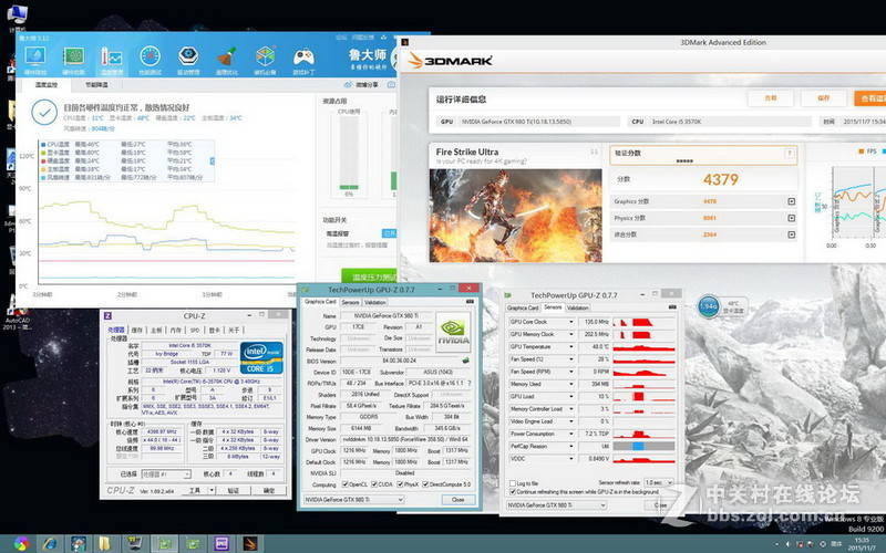 华硕STRIX-GTX980TI-DC3OC-6GD5-GAMING简评（二）
