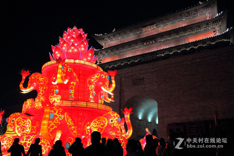 塞外古都大同春节主题灯会