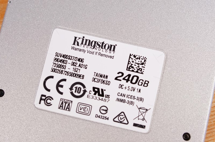 入门装机之选，金士顿UV400 240G SSD开箱体验