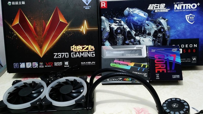 8700K上5.1G？—铭瑄 MS-iCraft Z370 Gaming 主板 开箱测试