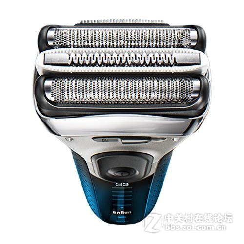 #博朗剃须刀我坐堂#新精密齿梳+三刀浮动 博朗3010s电动剃须刀