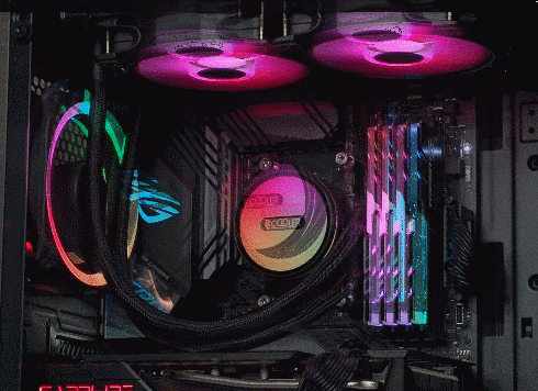 如镜般幻彩炫丽——超频三 凌镜 GI-CX240 一体式水冷开箱简测