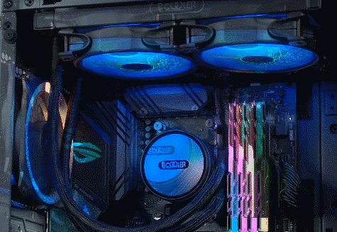 如镜般幻彩炫丽——超频三 凌镜 GI-CX240 一体式水冷开箱简测