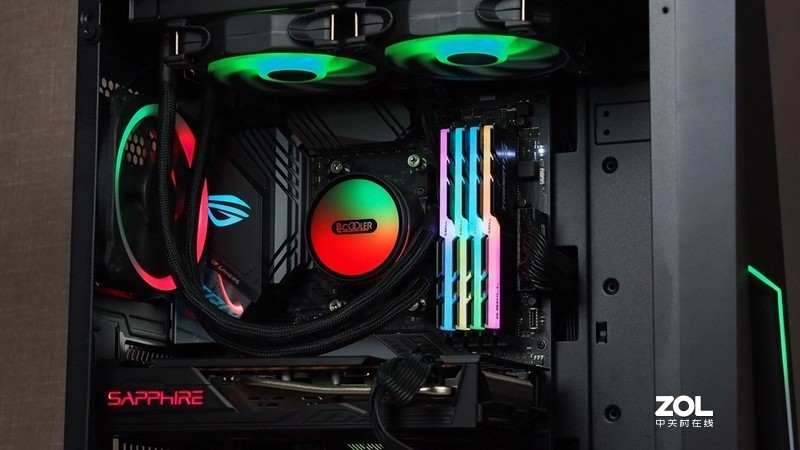 如镜般幻彩炫丽——超频三 凌镜 GI-CX240 一体式水冷开箱简测