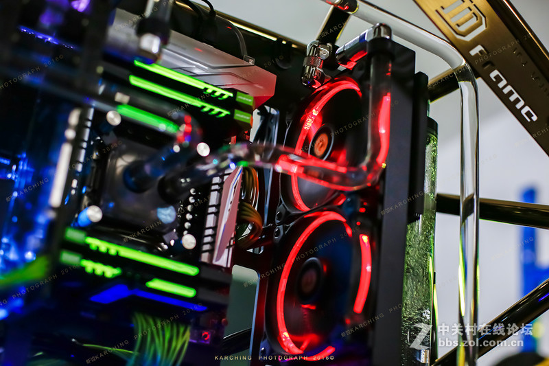 迎广第二款概念机箱D-Frame 2.0水冷方案