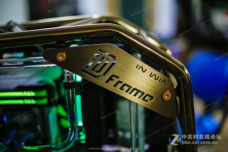 迎广第二款概念机箱D-Frame 2.0水冷方案