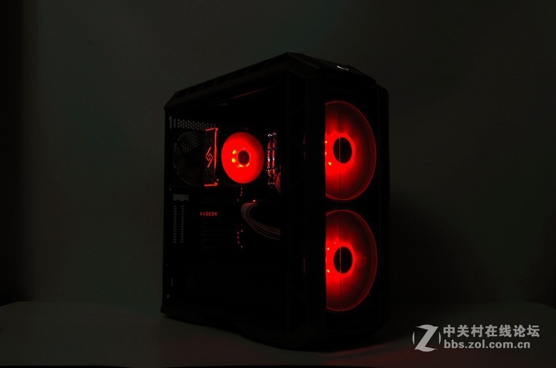 #约稿#AMD Ryzen Vega 3A配置红幽灵ATX攒机秀