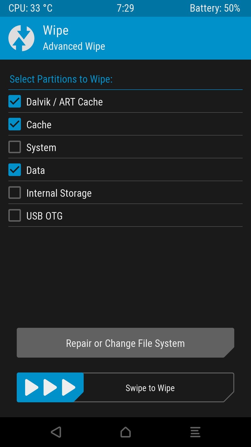 关于TWRP的双清、三清、四清、五清、六清!