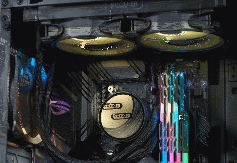 如镜般幻彩炫丽——超频三 凌镜 GI-CX240 一体式水冷开箱简测