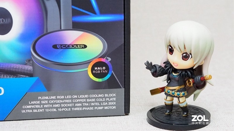 如镜般幻彩炫丽——超频三 凌镜 GI-CX240 一体式水冷开箱简测