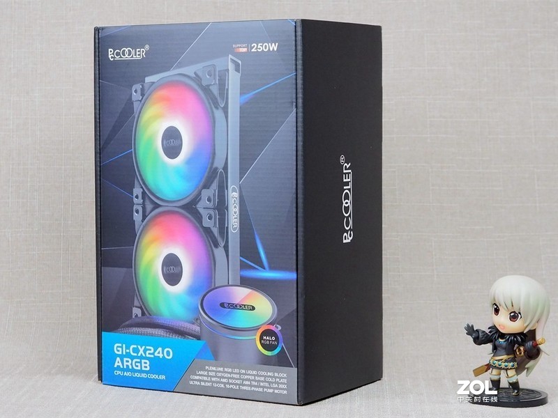 如镜般幻彩炫丽——超频三 凌镜 GI-CX240 一体式水冷开箱简测