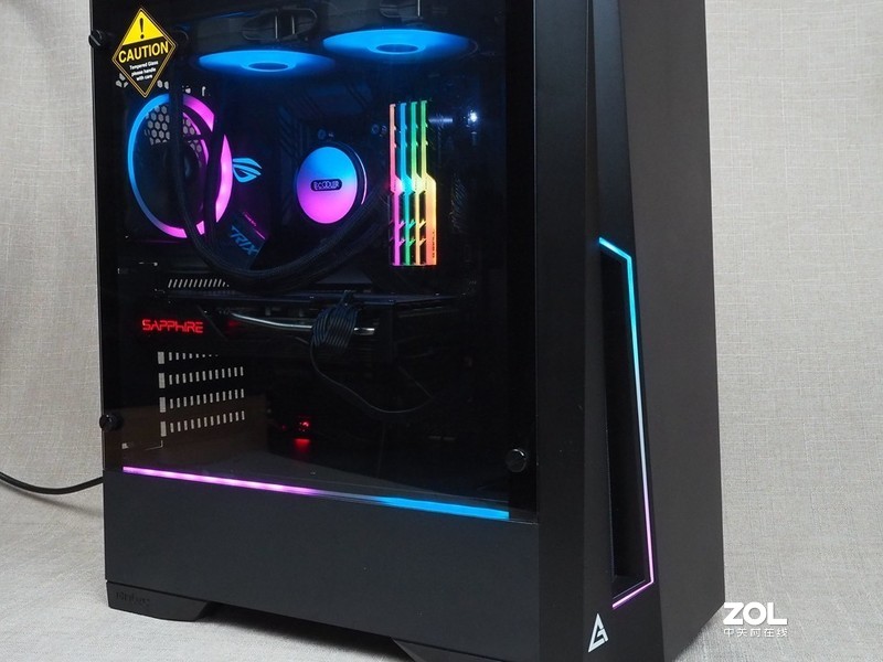 如镜般幻彩炫丽——超频三 凌镜 GI-CX240 一体式水冷开箱简测