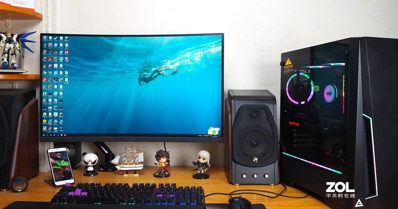 如镜般幻彩炫丽——超频三 凌镜 GI-CX240 一体式水冷开箱简测