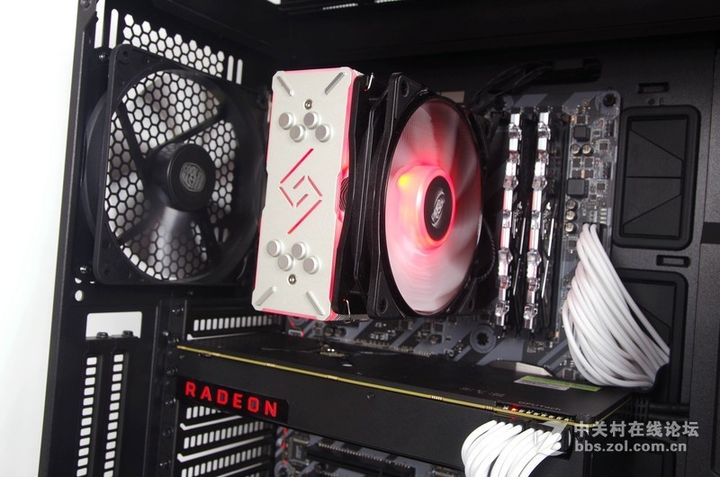 #约稿#AMD Ryzen Vega 3A配置红幽灵ATX攒机秀