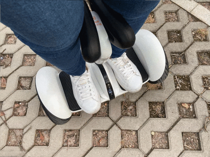 骑行代步通勤，我是这条街最靓的仔--Ninebot mini平衡车