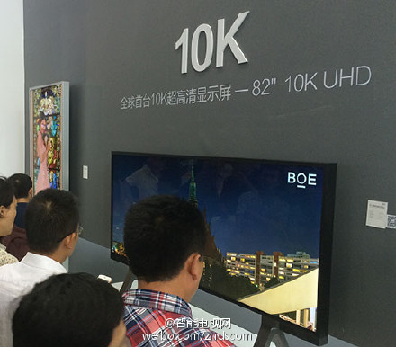 越来越近了，8K电视现场体验