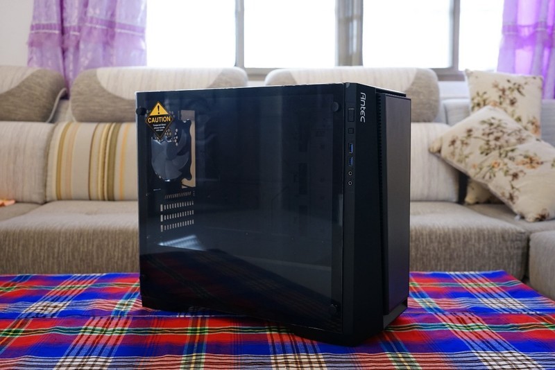 老平台换安钛克P6摇身一变成新“电视”，再弄块显卡就可以大吉大利的吃鸡