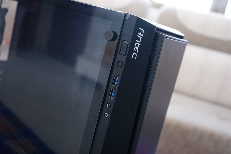 老平台换安钛克P6摇身一变成新“电视”，再弄块显卡就可以大吉大利的吃鸡