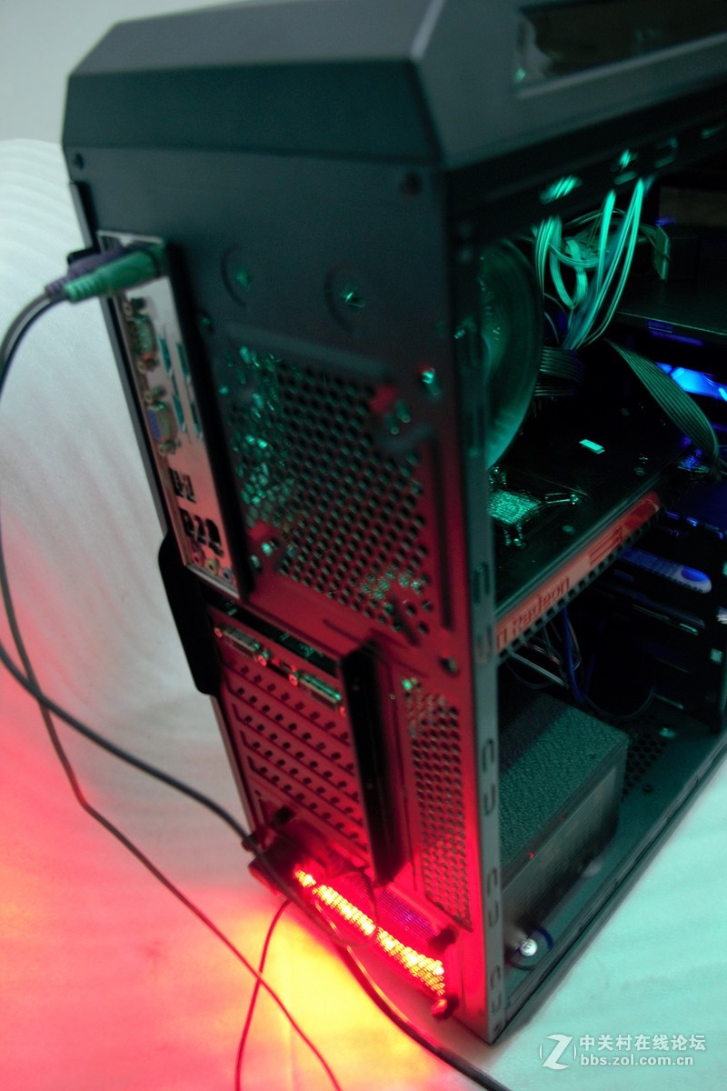 #超强拓展，航嘉MVP+机箱试用 #炫光灯改造