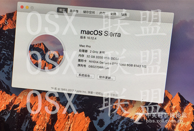 全系列帕斯卡 支持黑频果 Mac OSX