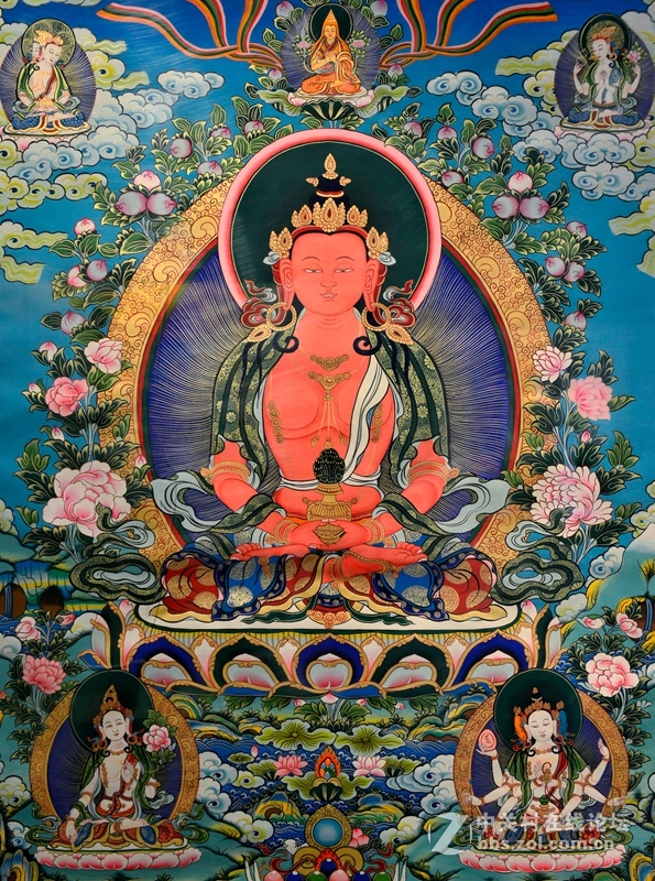 般若之光-拉卜楞唐卡（旭中冰雪）