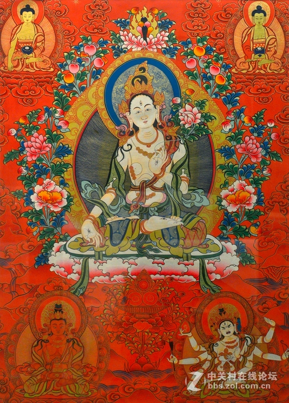 般若之光-拉卜楞唐卡（旭中冰雪）